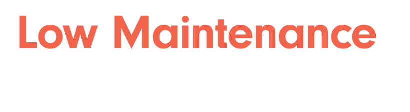 Low Maintenance Zipper