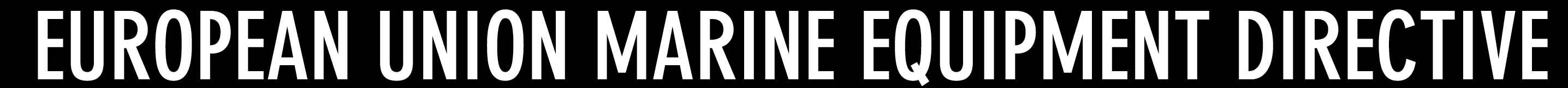 European Union Marine Equipment Directive